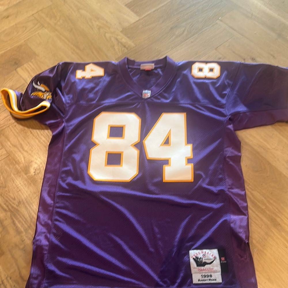 Mitchell & Ness Purple Throwback Jersey